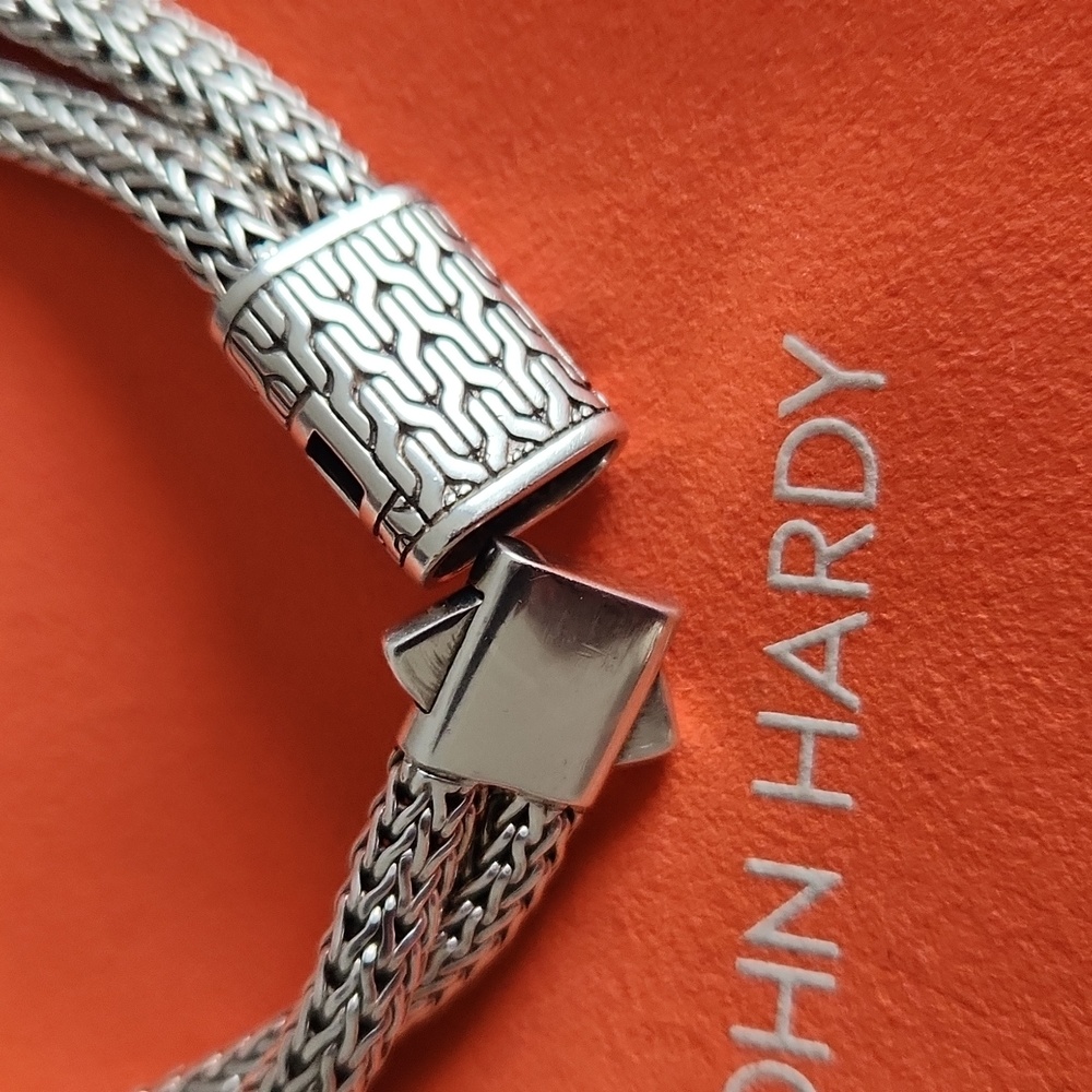 ❤️John Hardy❤️ - Love Knot Bracelet, Sterling Silver, 10MM - Picture 10 of 16